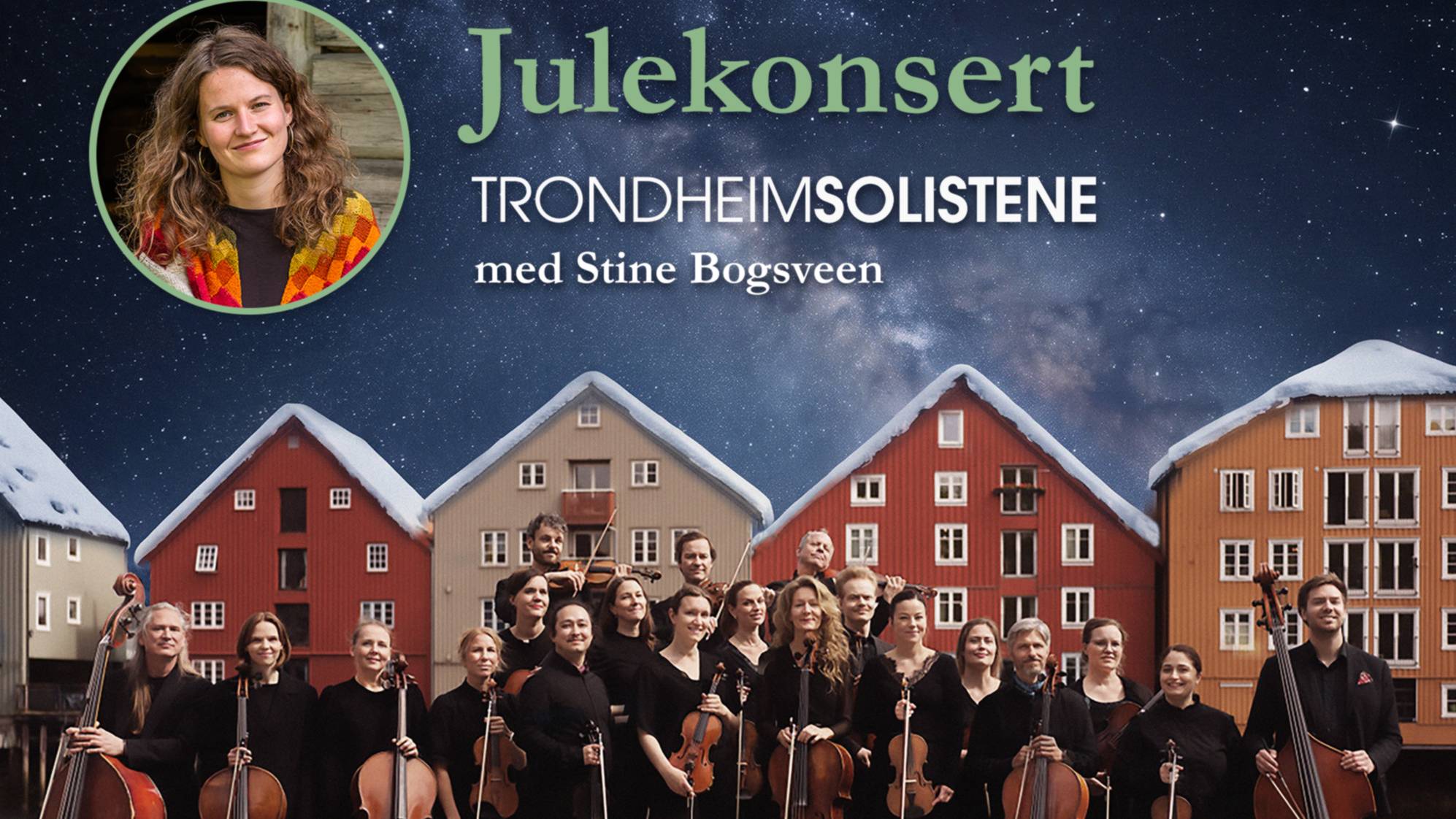 Julekonsert med TrondheimSolistene og Stine Bogsveen