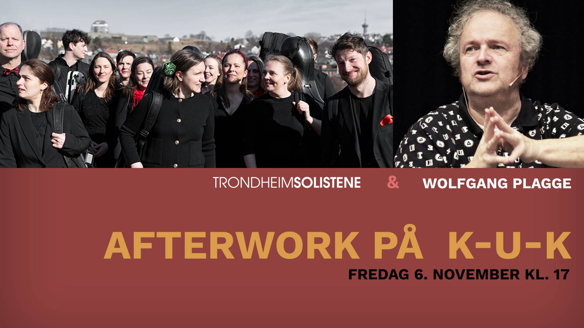 Afterwork med TrondheimSolistene & Wolfgang Plagge