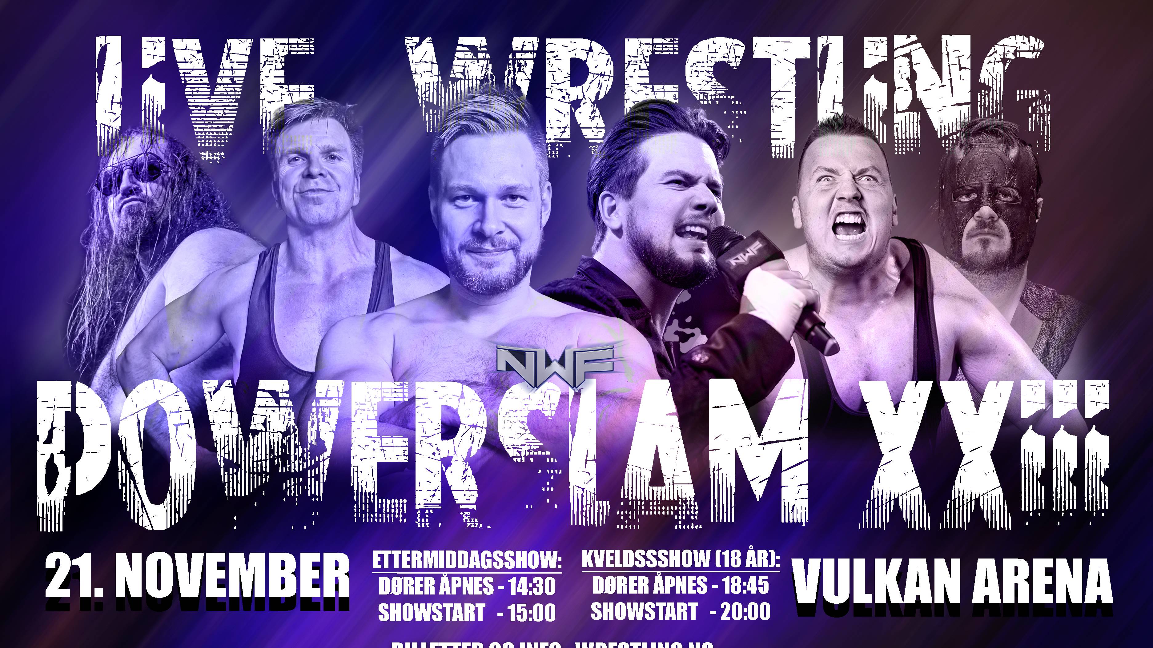 NWF: Powerslam Kveldsshow - Live Wrestling!