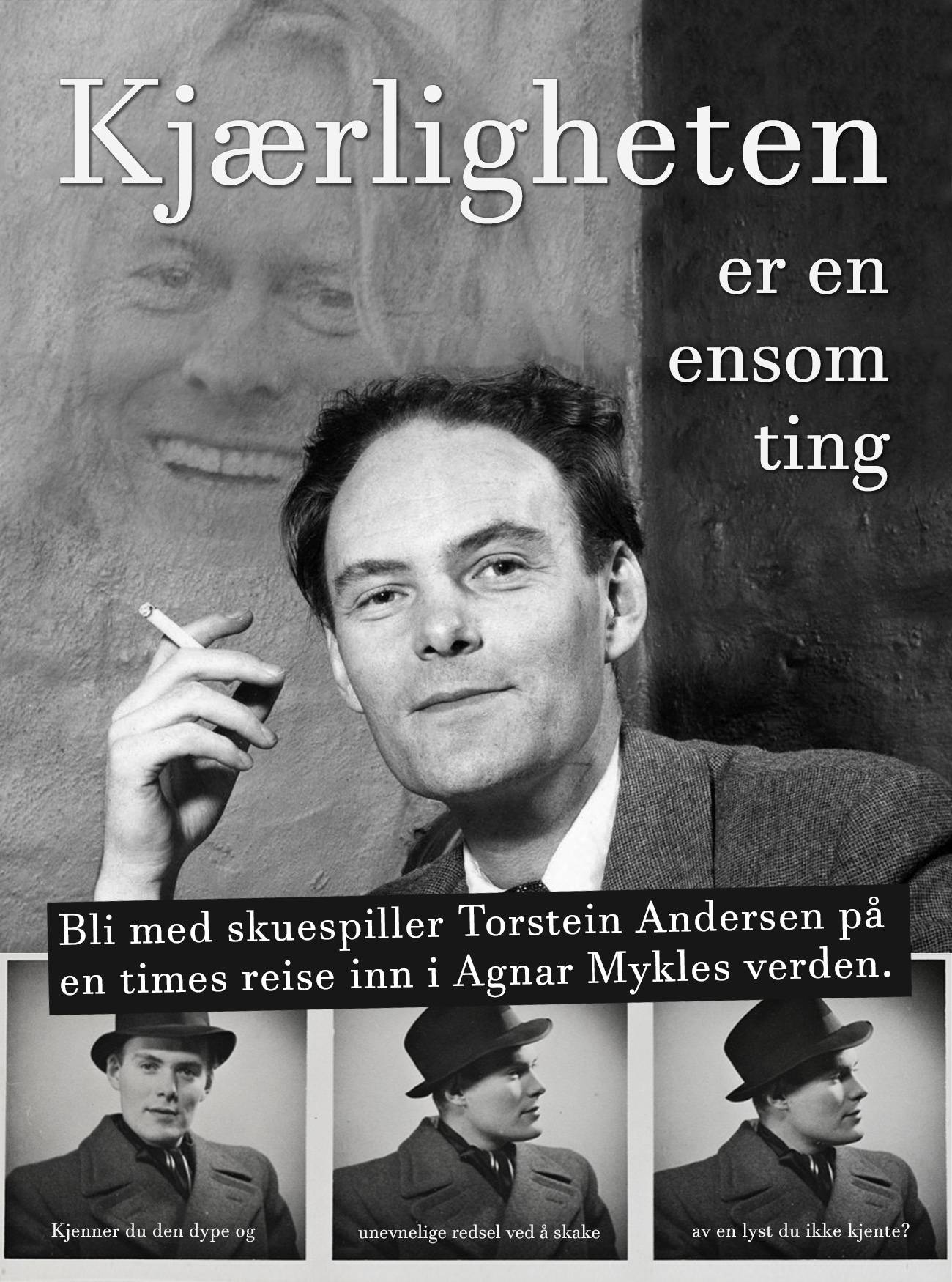 Bilde for arrangement KJÆRLIGHETEN er en ensom ting - Agnar Mykle