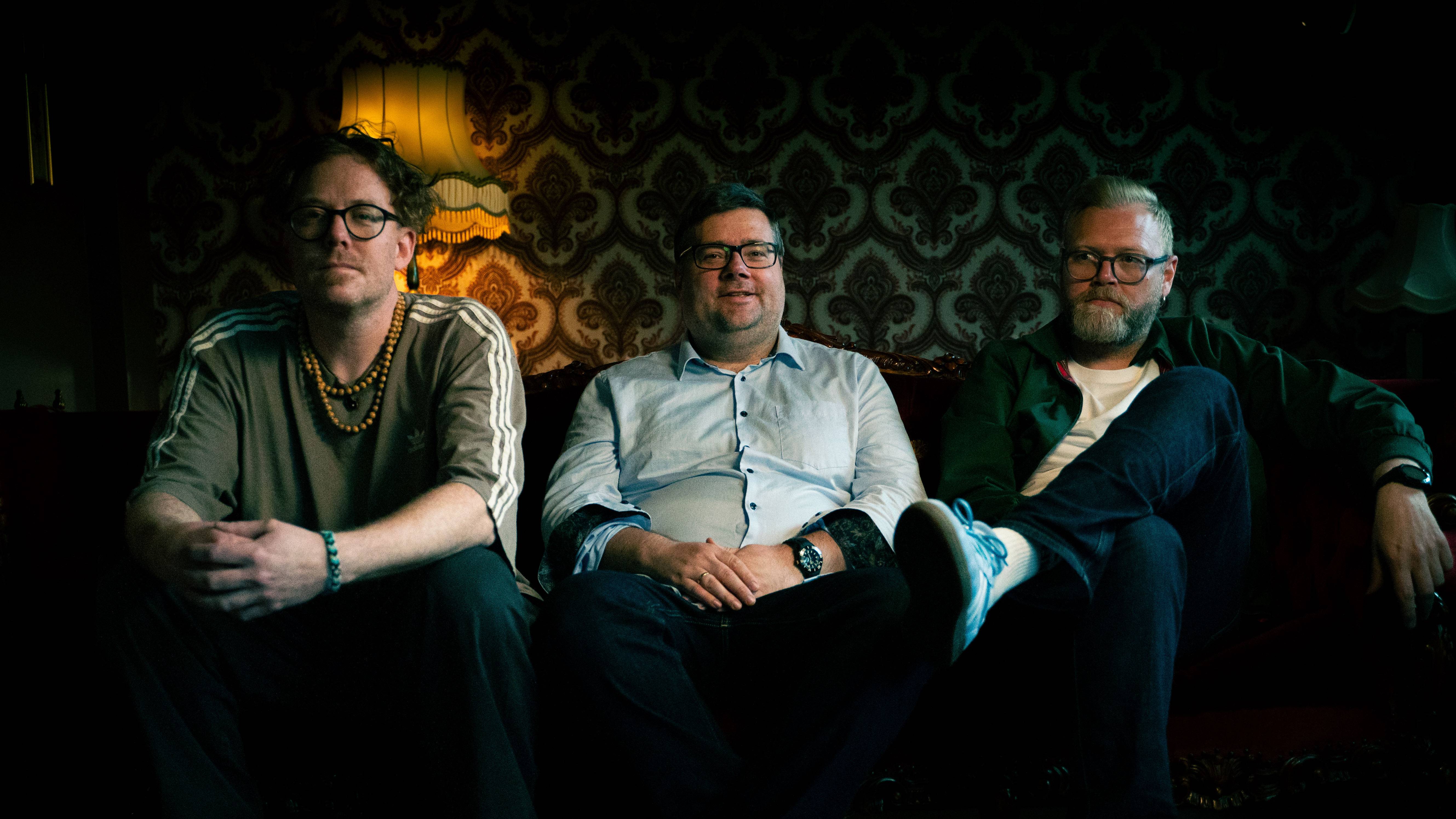 Plakat for Trygve Eiken Trio på Vikjoscenen