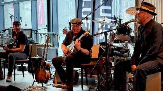 Bilde for arrangement Bottleneck John Delta Trio - Ættermiddagsblues