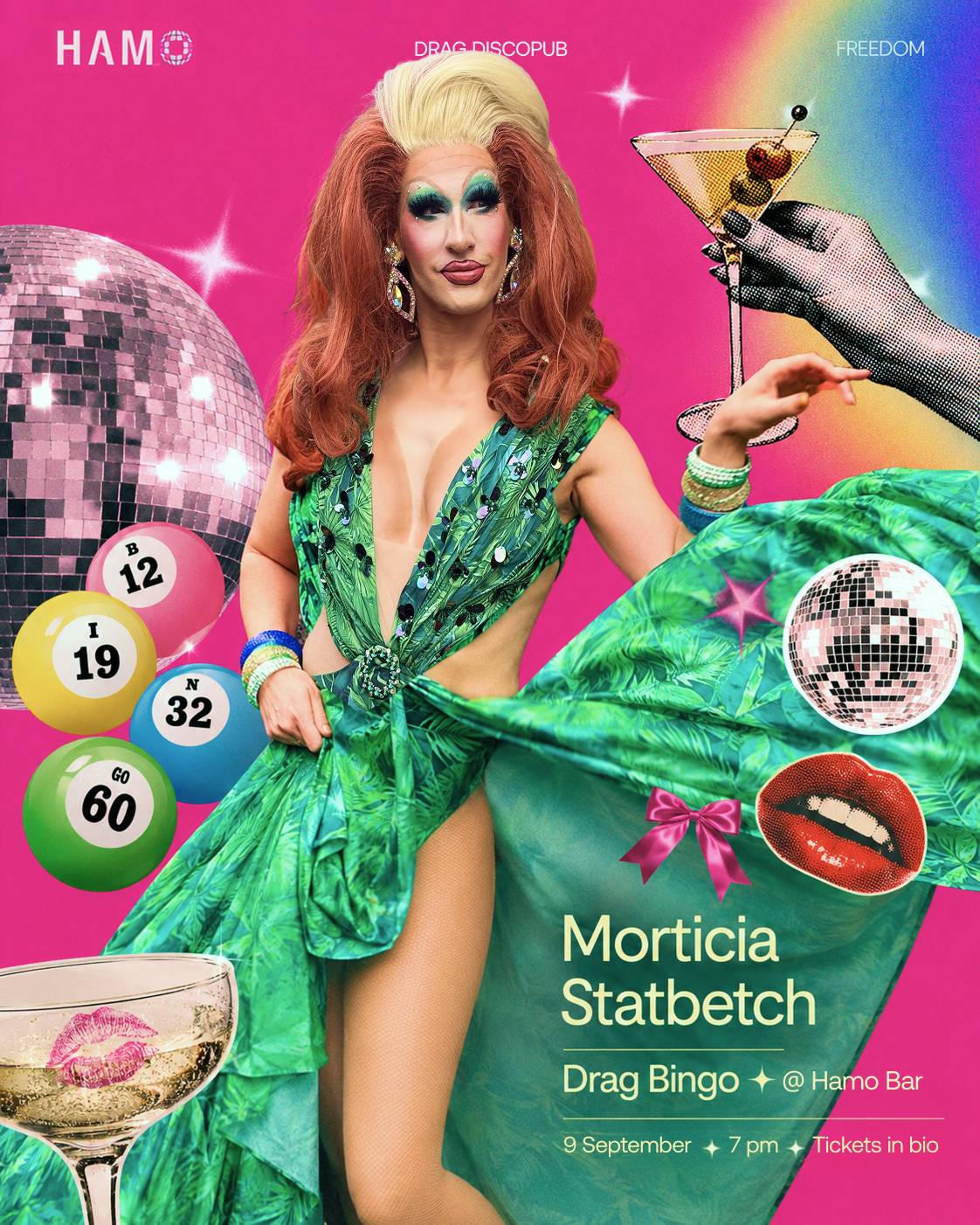 Dragbingo Morticia Statbetch @ Hamo Bar 26.11.26