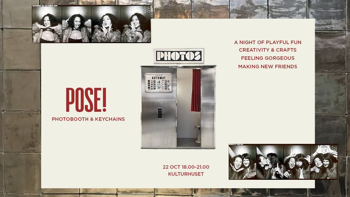 Pose! Photobooth & Keychains
