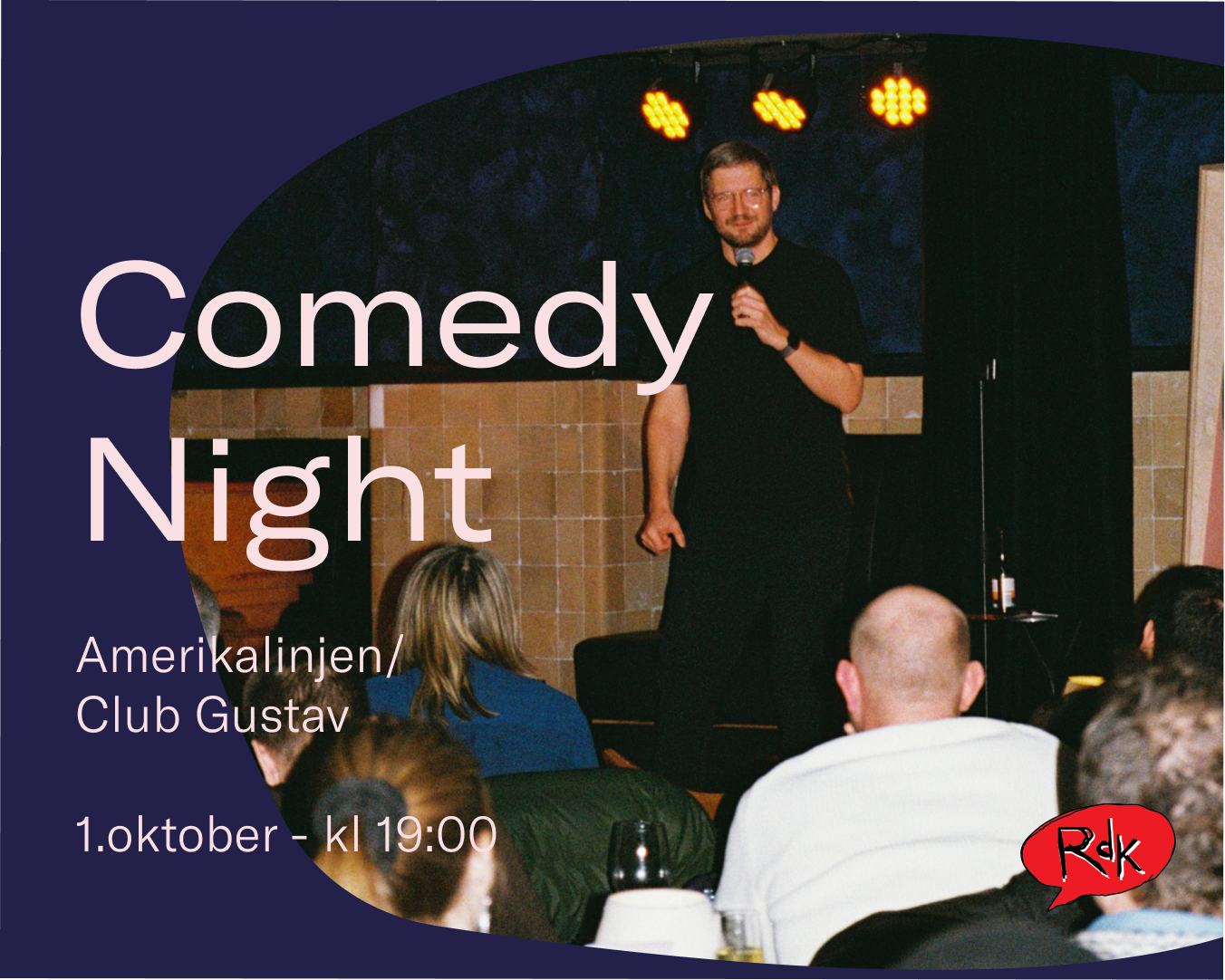 Bilde for arrangement COMEDY NIGHT 🎙️
