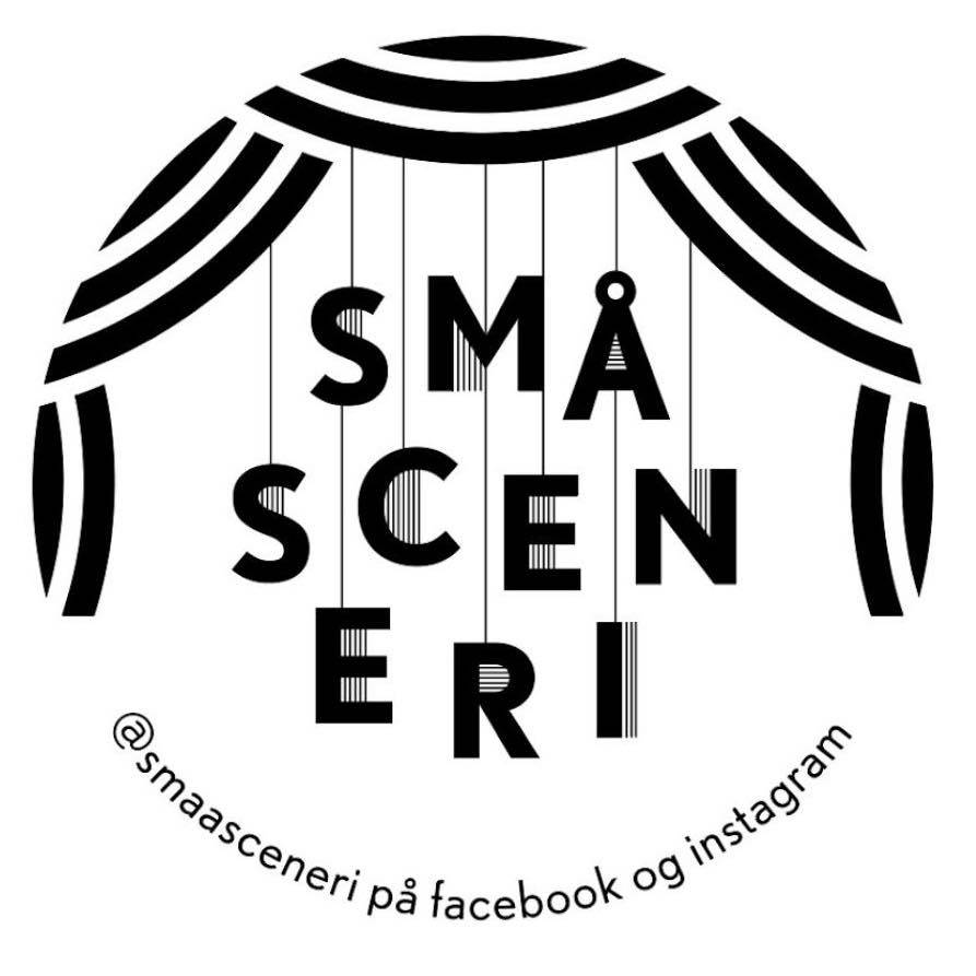 Plakat for Improteater med Småsceneri, 6 november på Den Blå Time