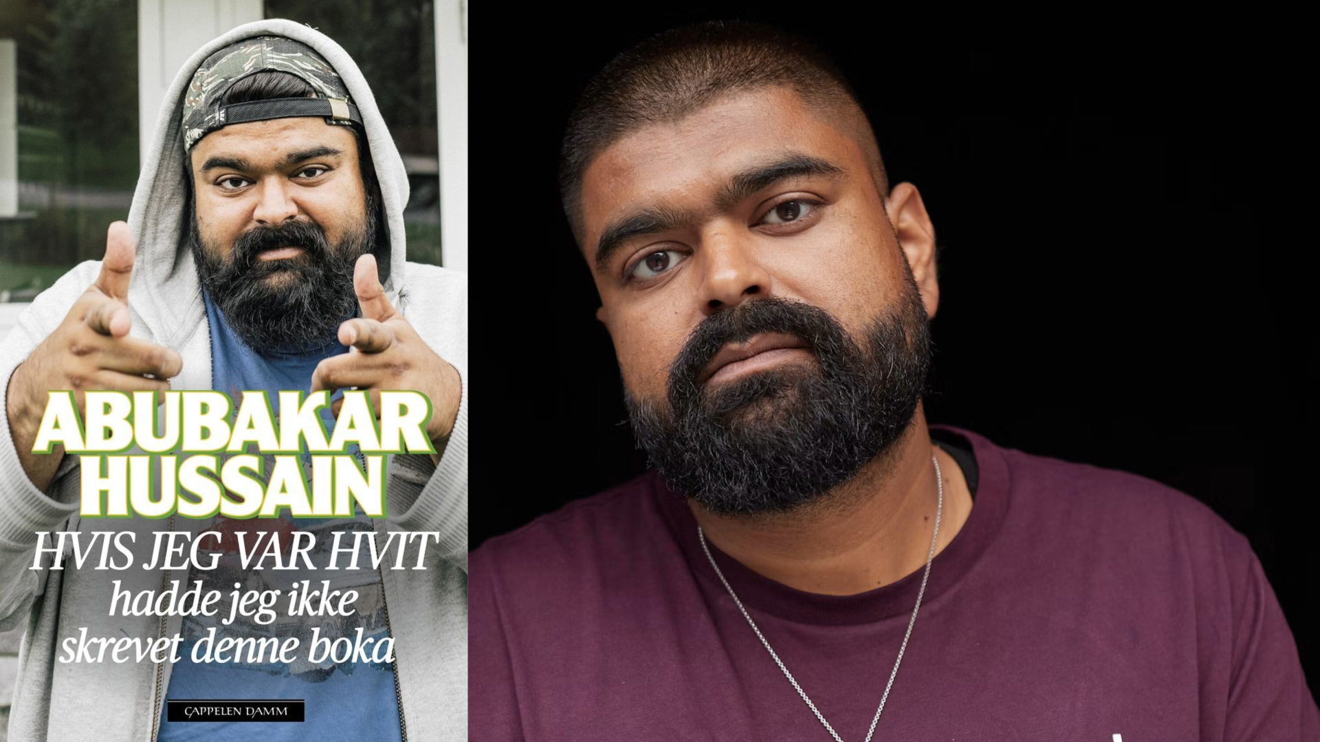 Abubakar Hussain: Hvis jeg var hvit - hadde jeg ikke skrevet denne boka