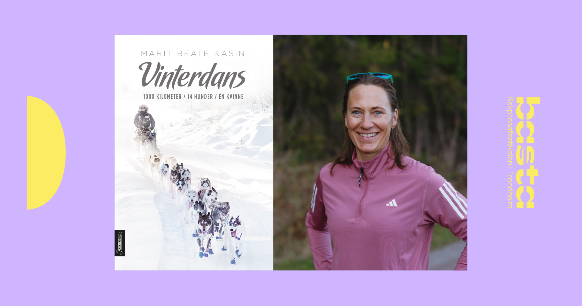 Marit Beate Kasin: Vinterdans - en 1000 kilometers reise med 14 hunder.