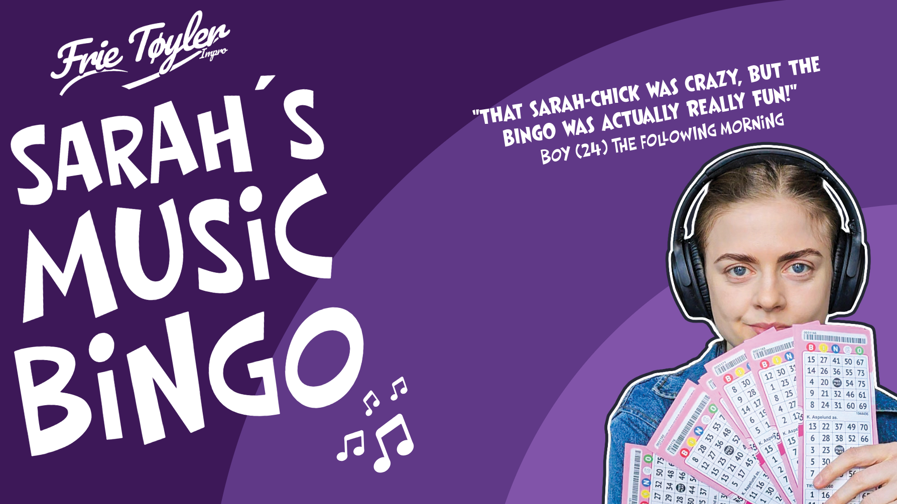SARAH'S MUSIC BINGO