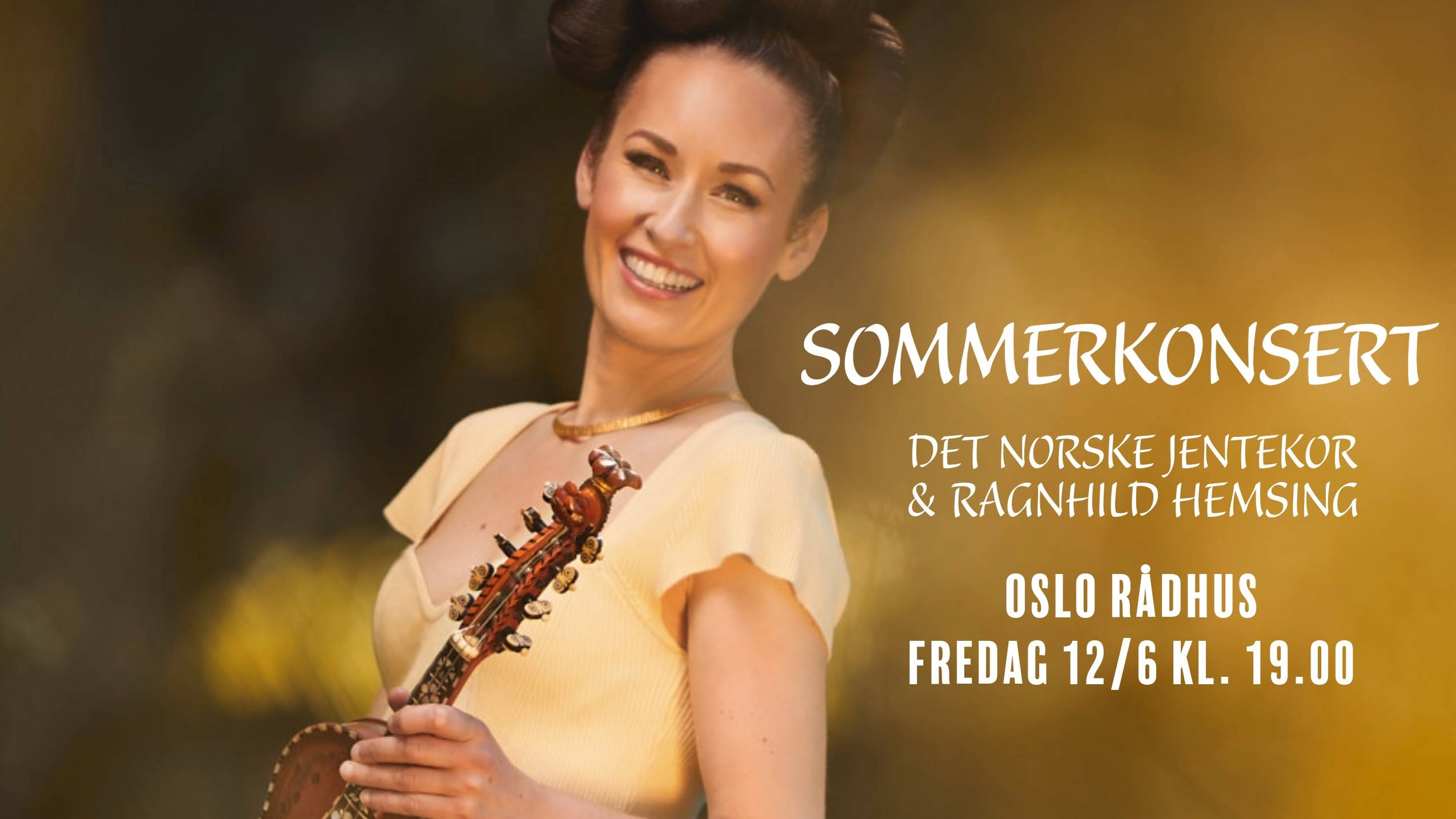 Sommerkonsert i Oslo Rådhus med Ragnhild Hemsing