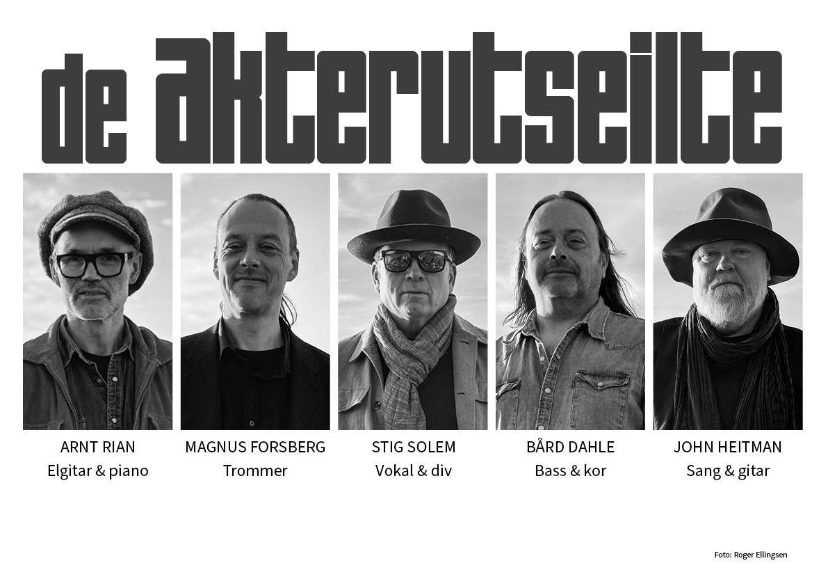 Bilde for arrangement Konsert med De Akterutseilte