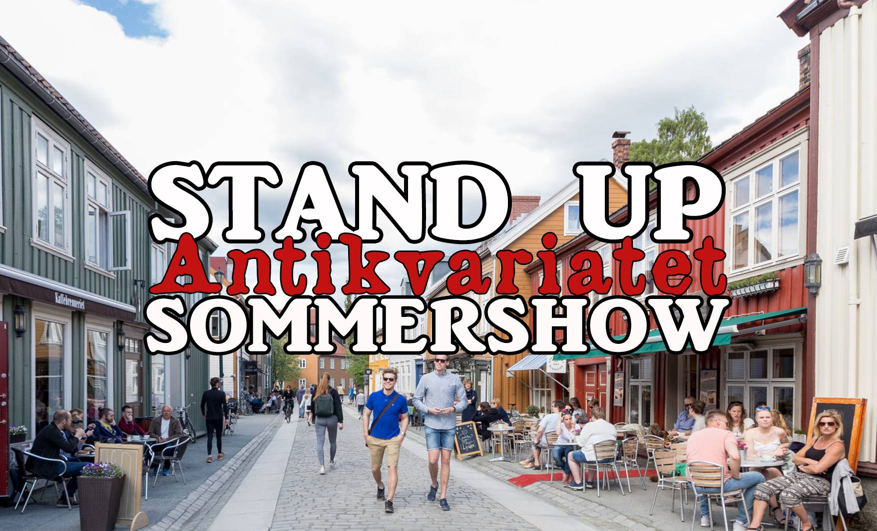 Bilde for arrangement Vorsdag//Standup-Sommershow (3 juli)