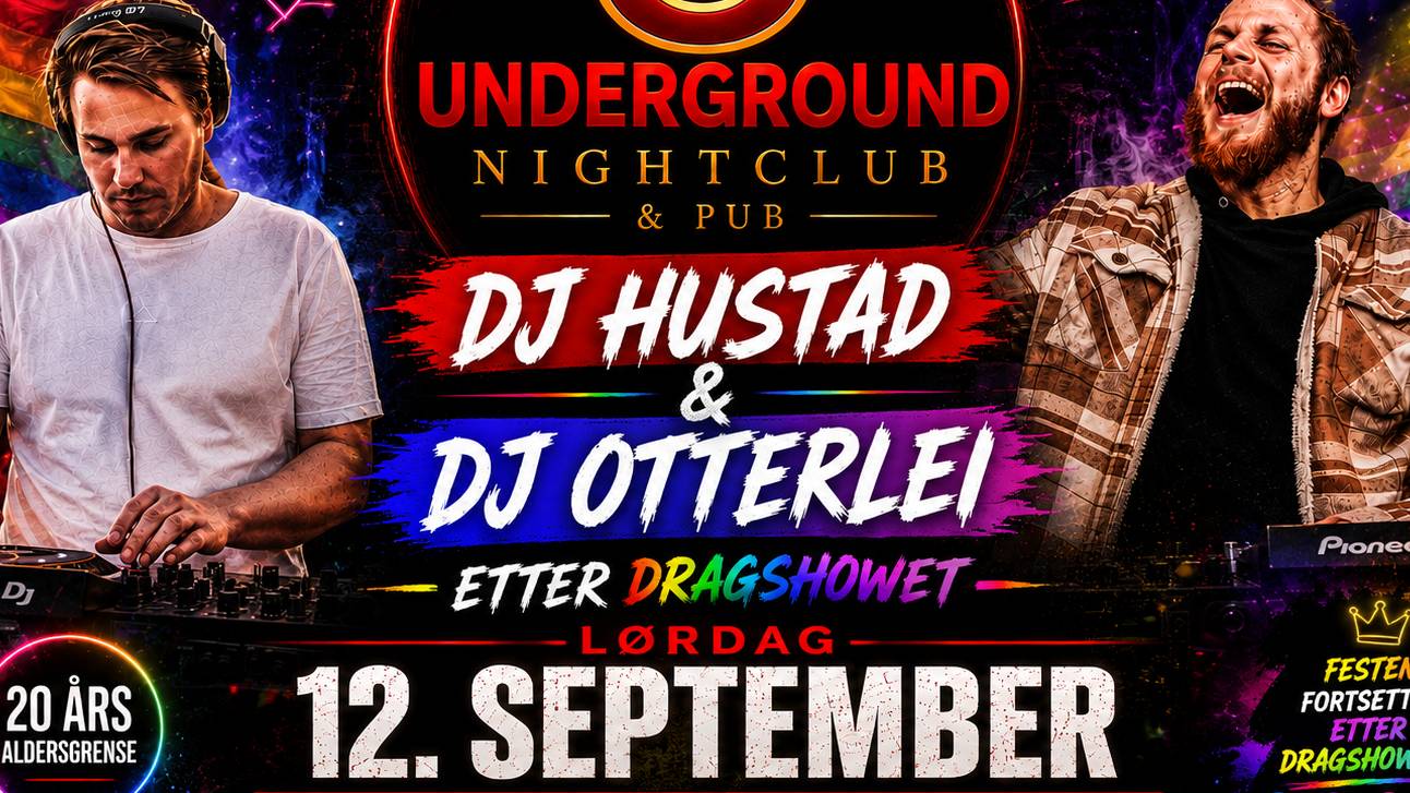 🌈🔥 DJ-DUOEN TAR OVER FRA KL. 01:00! 🔥🌈