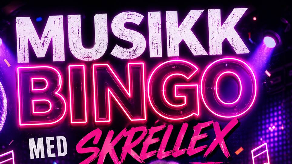 🎶 MUSIKK BINGO MED SKRELLEX 🎤