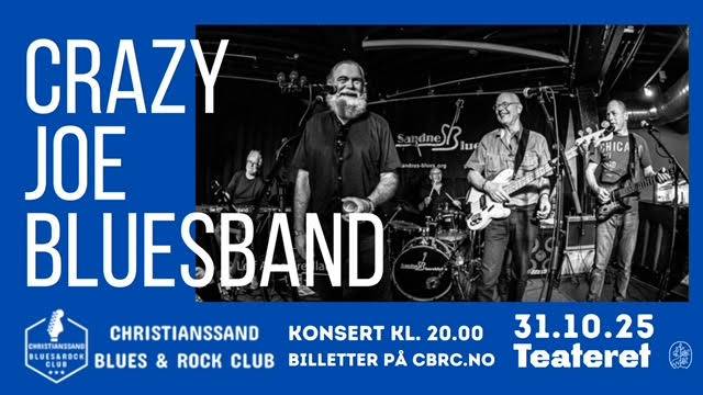 Bilde for arrangement Crazy Joe Blues Band