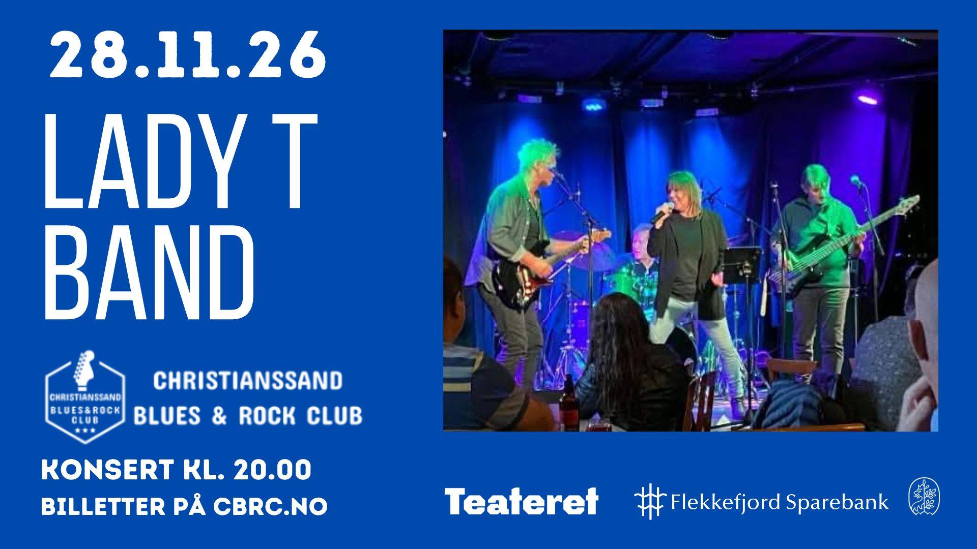 Bilde for arrangement Lady T Band