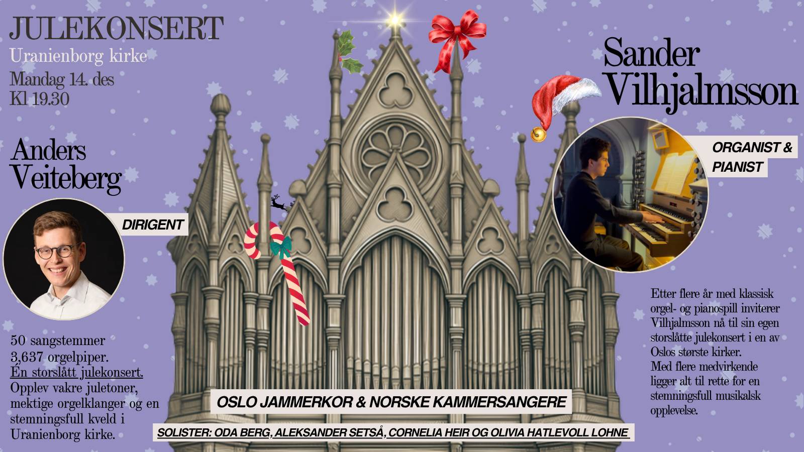 Julekonsert i Uranienborg kirke