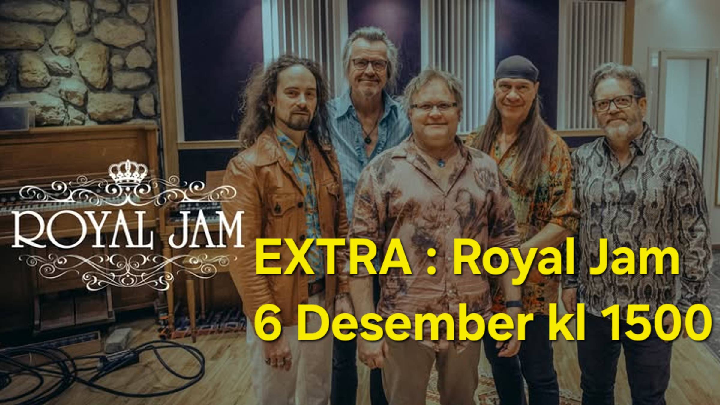 Bilde for arrangement EXTRA: Royal Jam på Cafe 3B