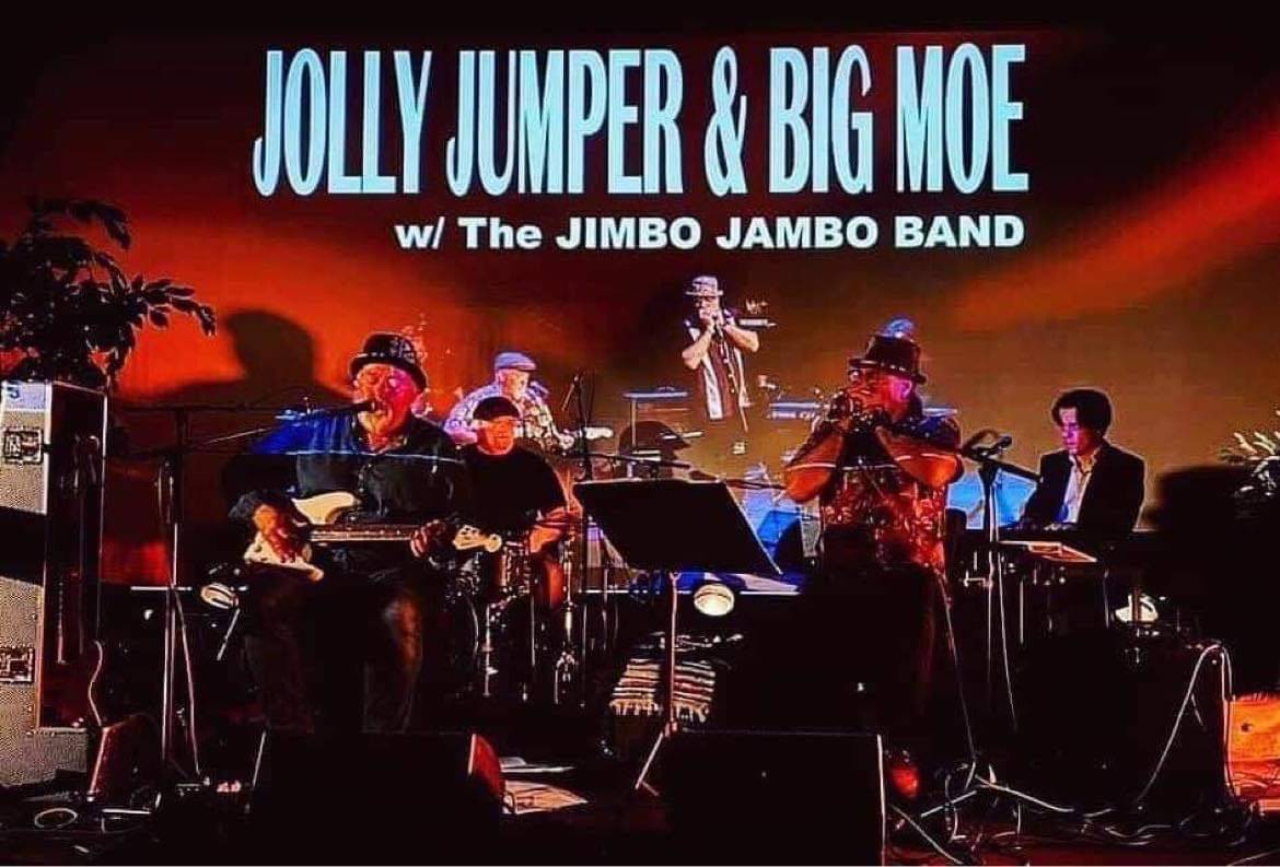 Bilde for arrangement JOLLY JUMPER & BIG MOE w/The Jimbo Jambo Band tilbake på 3B