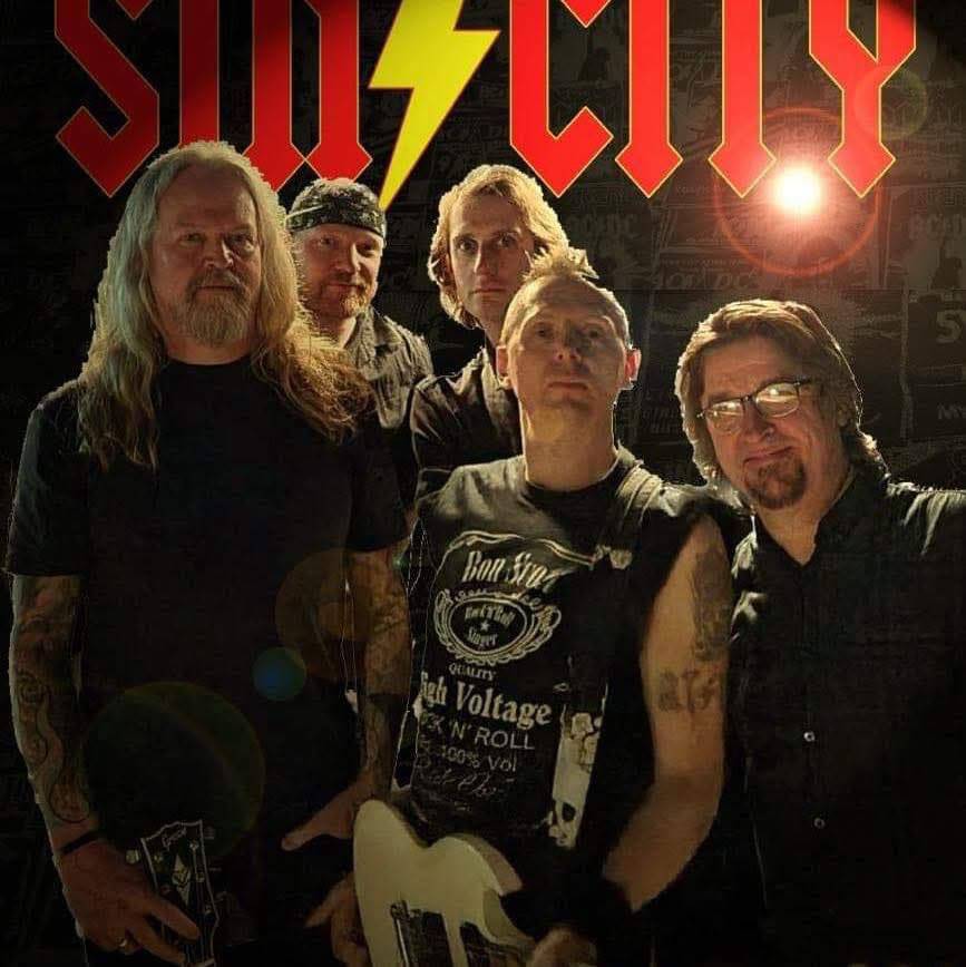 Bilde for arrangement Sin City tilbake på 3B ( tribute to AC/DC Bon Scott periode ) 
