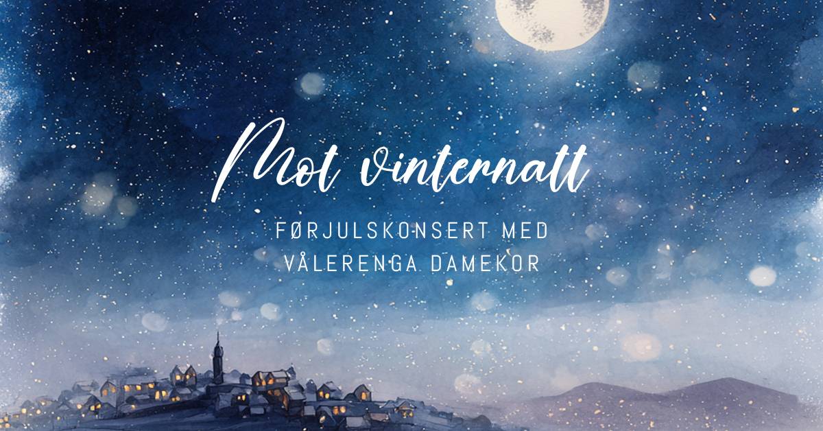 Førjulskonsert med Vålerenga Damekor