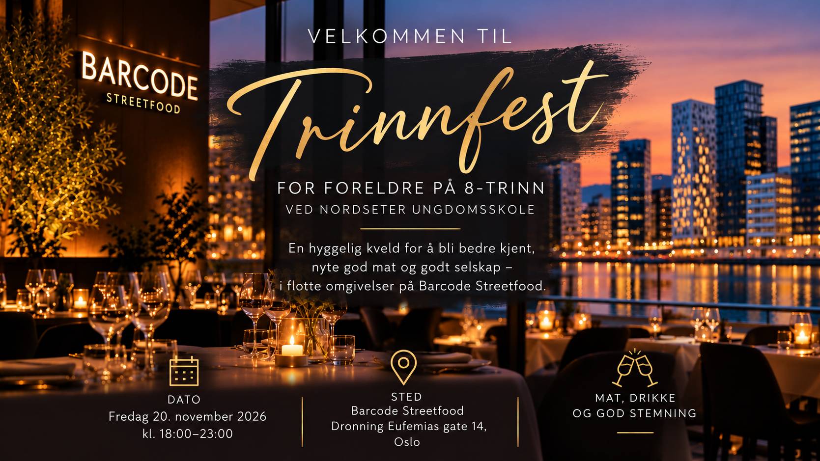 Foreldrefest 8-trinn