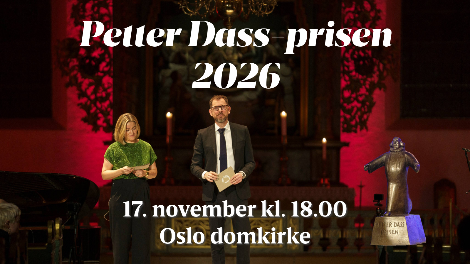 Førjulskonsert og Petter Dass-utdeling 2026