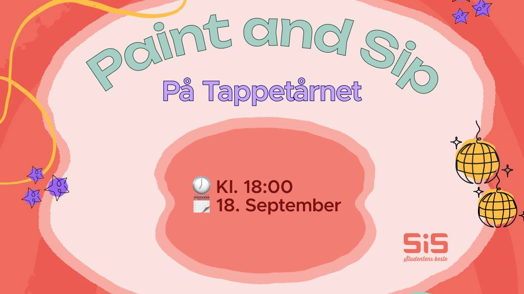 Paint and Sip på tappetårnet
