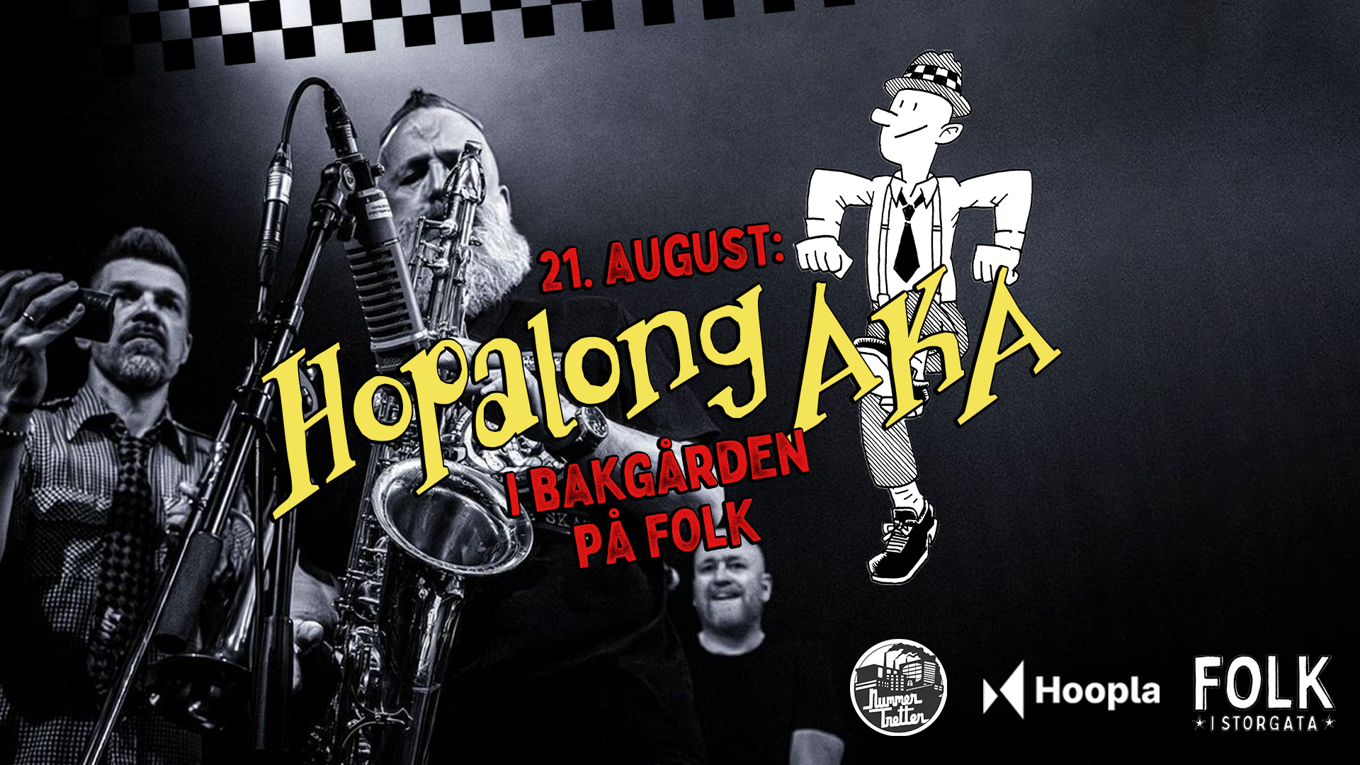 Hopalong AKA i bakgården på Folk