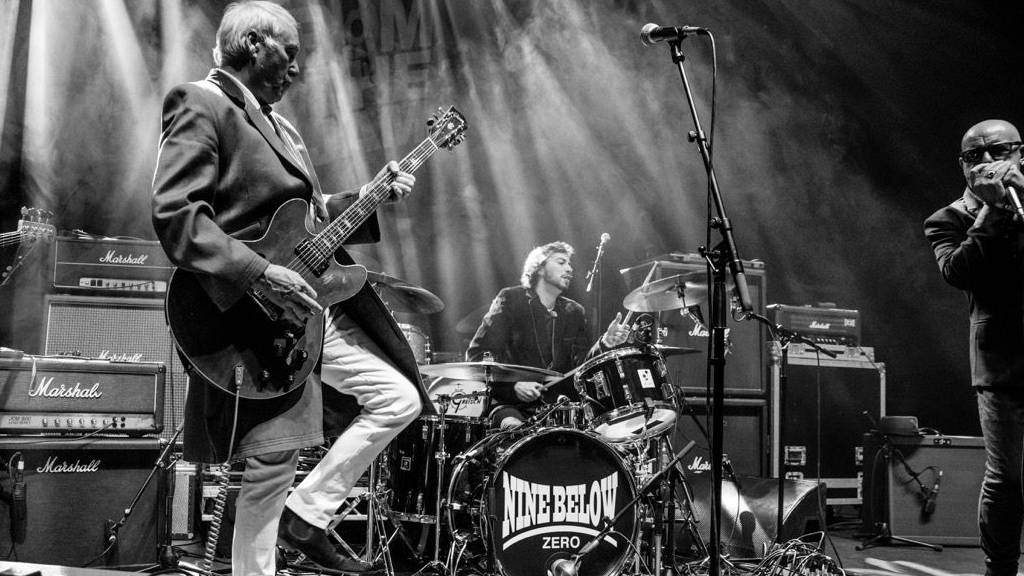 NINE BELOW ZERO til Cafe 3B, Tr.heim, Fred 18 Sep.