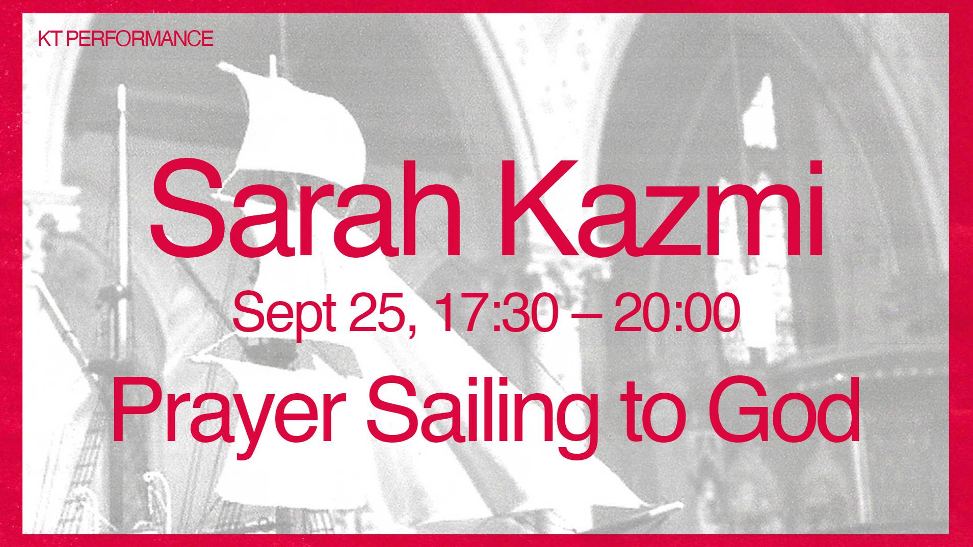 Sarah Kazmi – Prayer Sailing to God