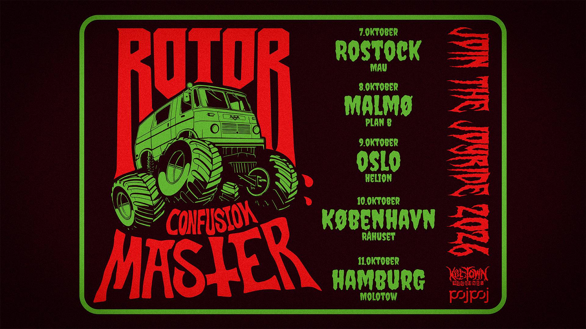 Brenn Alt pres: ROTOR (DE) & CONFUSION MASTER (DE)