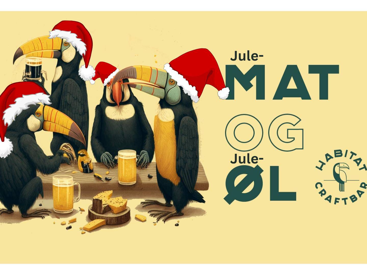 Bilde for arrangement Julemat og Juleøl med Vilde