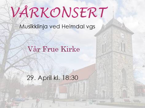 Bilde for arrangement Vårkonsert med musikklinja Heimdal vgs. 