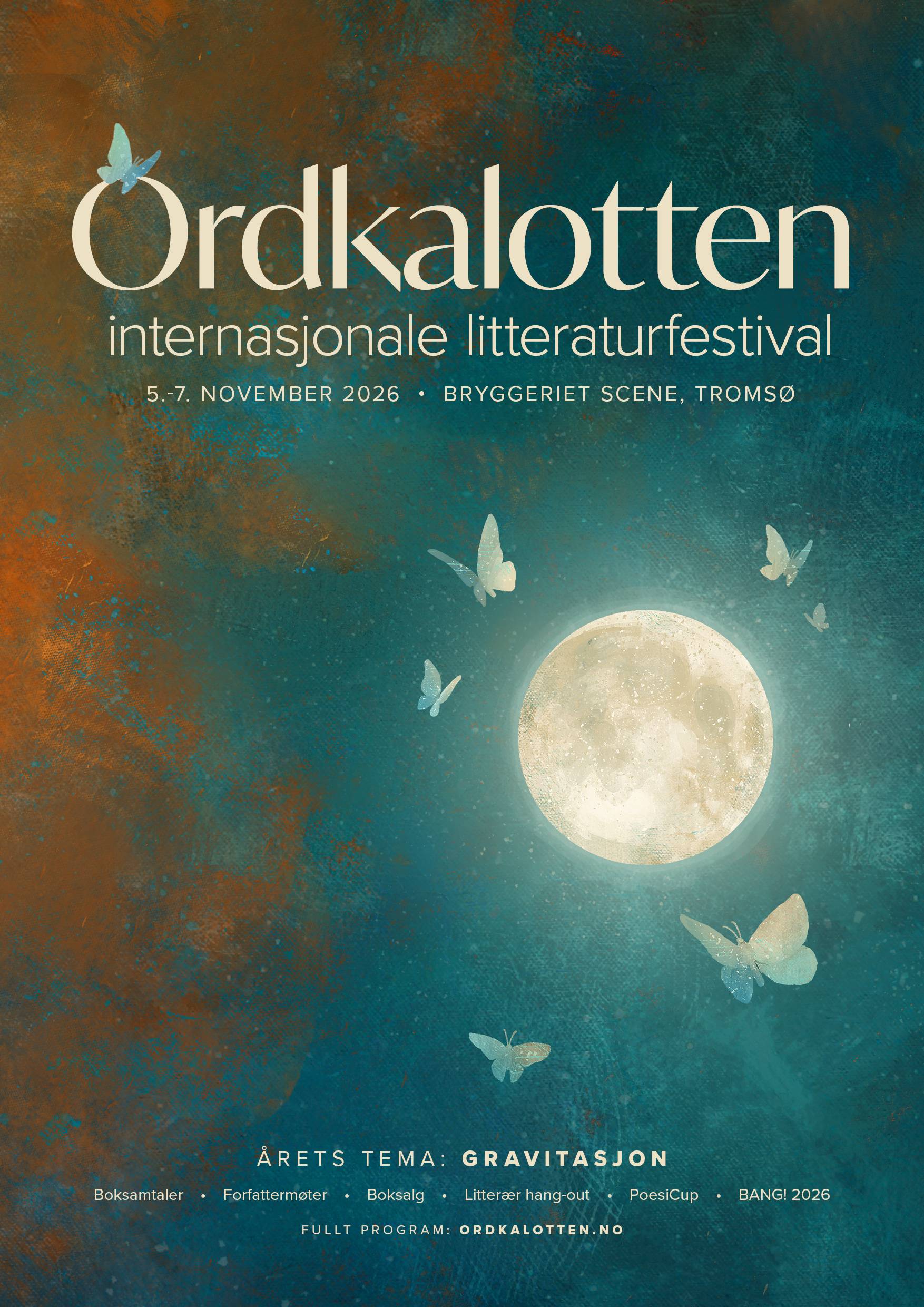 Ordkalotten litteraturfestival, fredag 06/11 - Bryggeriet Scene