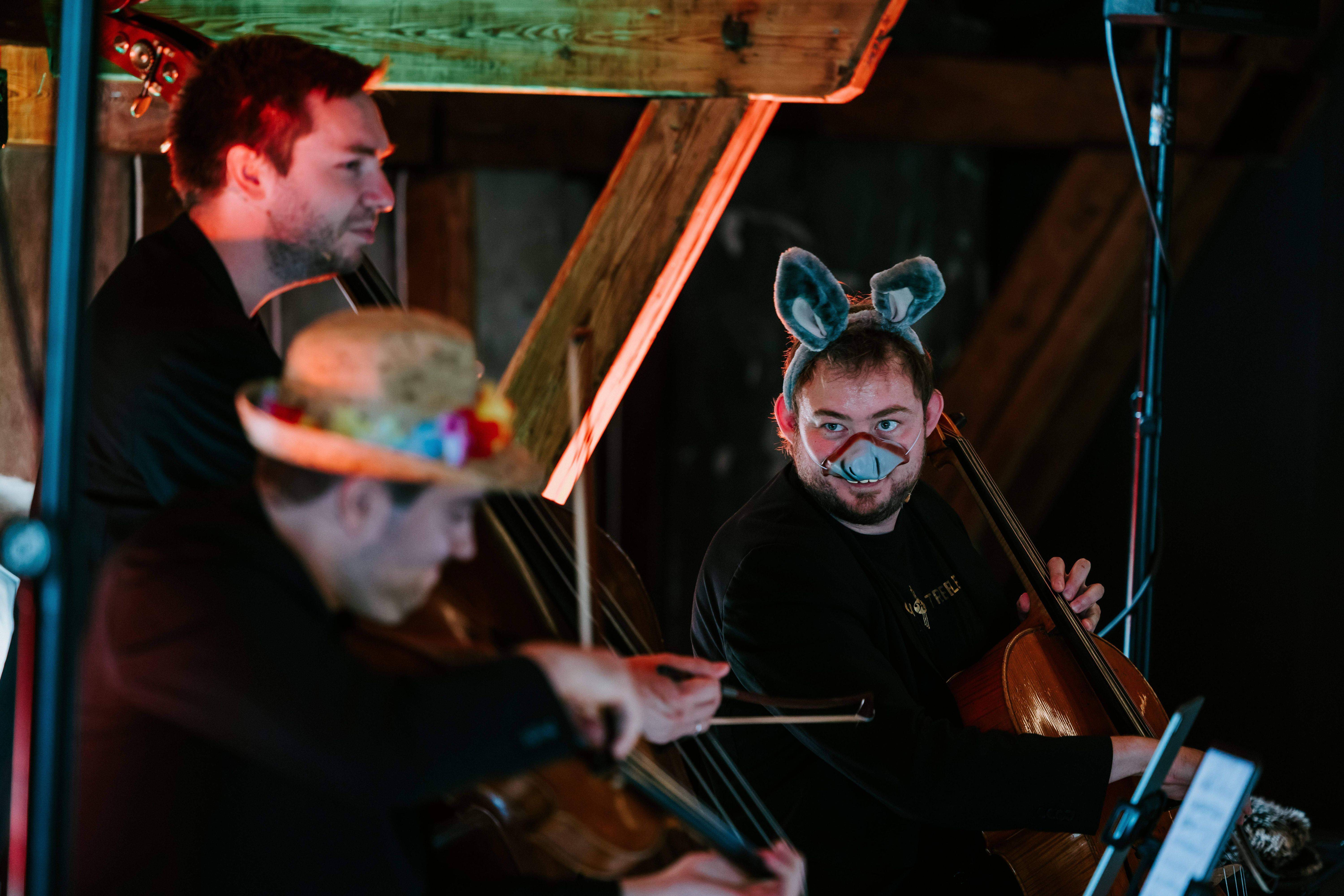 Interaktiv familiekonsert med Trio no Treble