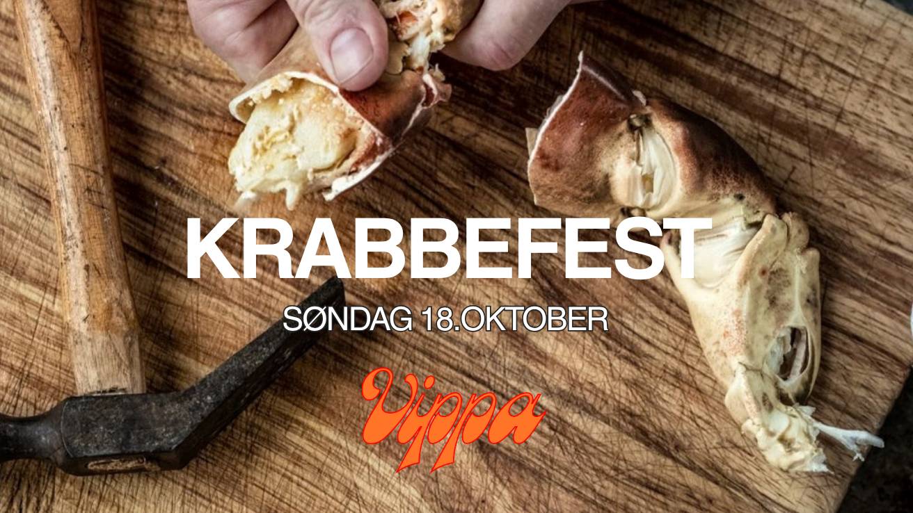 Krabbefest på Vippa