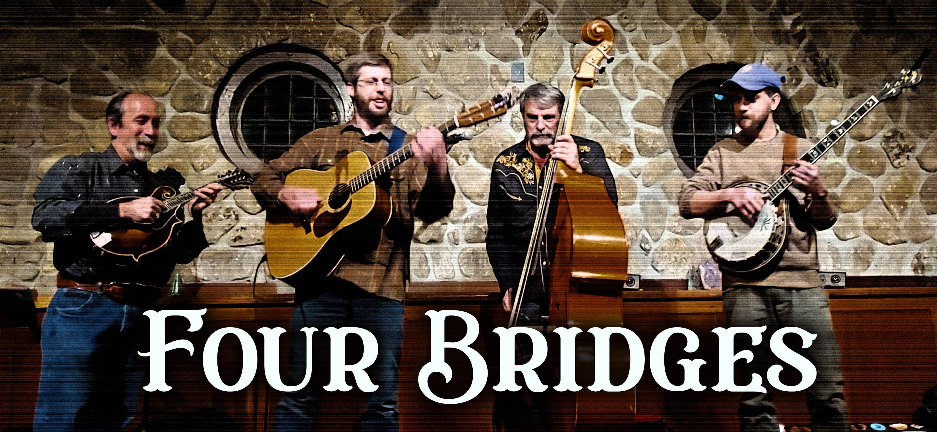 Bilde for arrangement FOUR BRIDGES (US bluegrass) på Antikvariatet